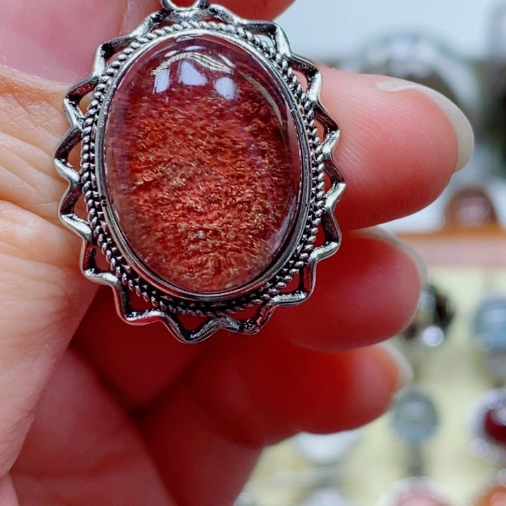 水晶戒指未镶嵌水晶