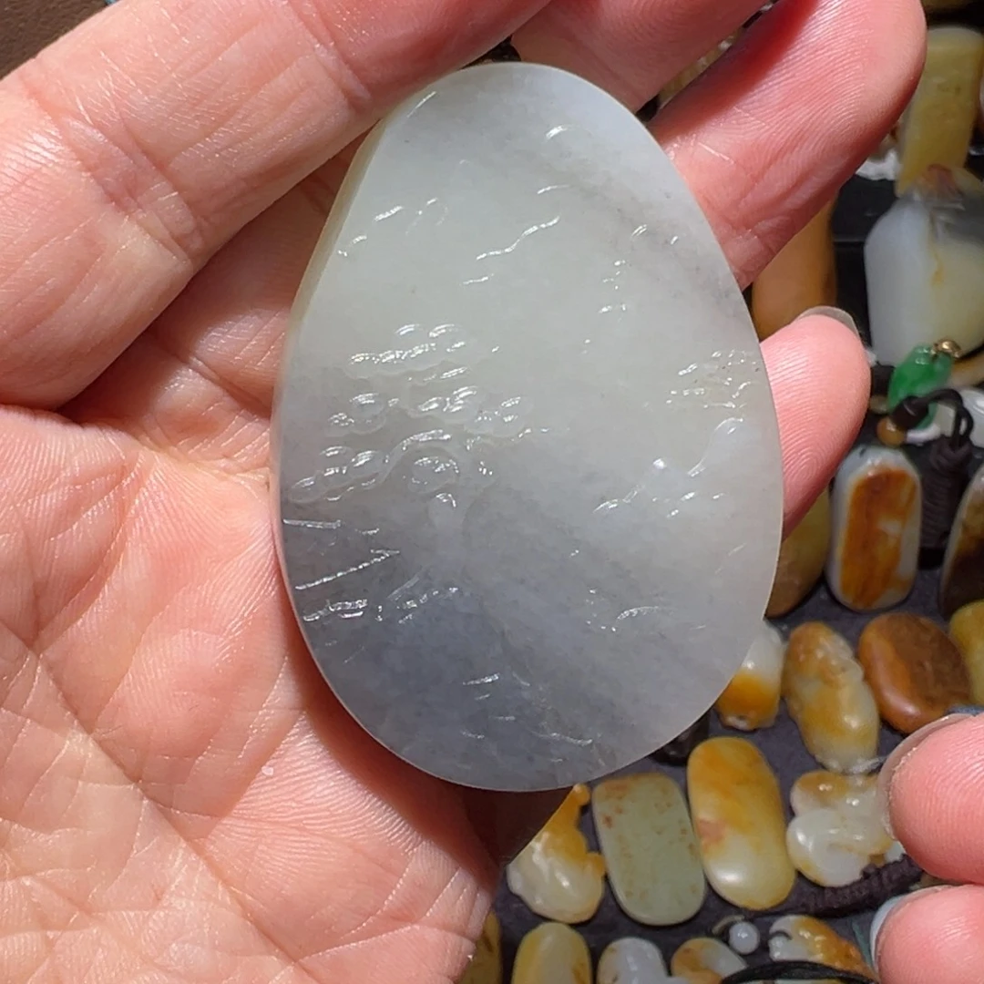 和田玉吊坠(不含链)未镶嵌有*