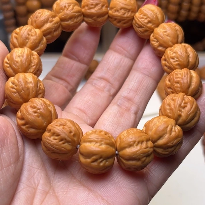 猴头核桃手串粗筋八棱17➕