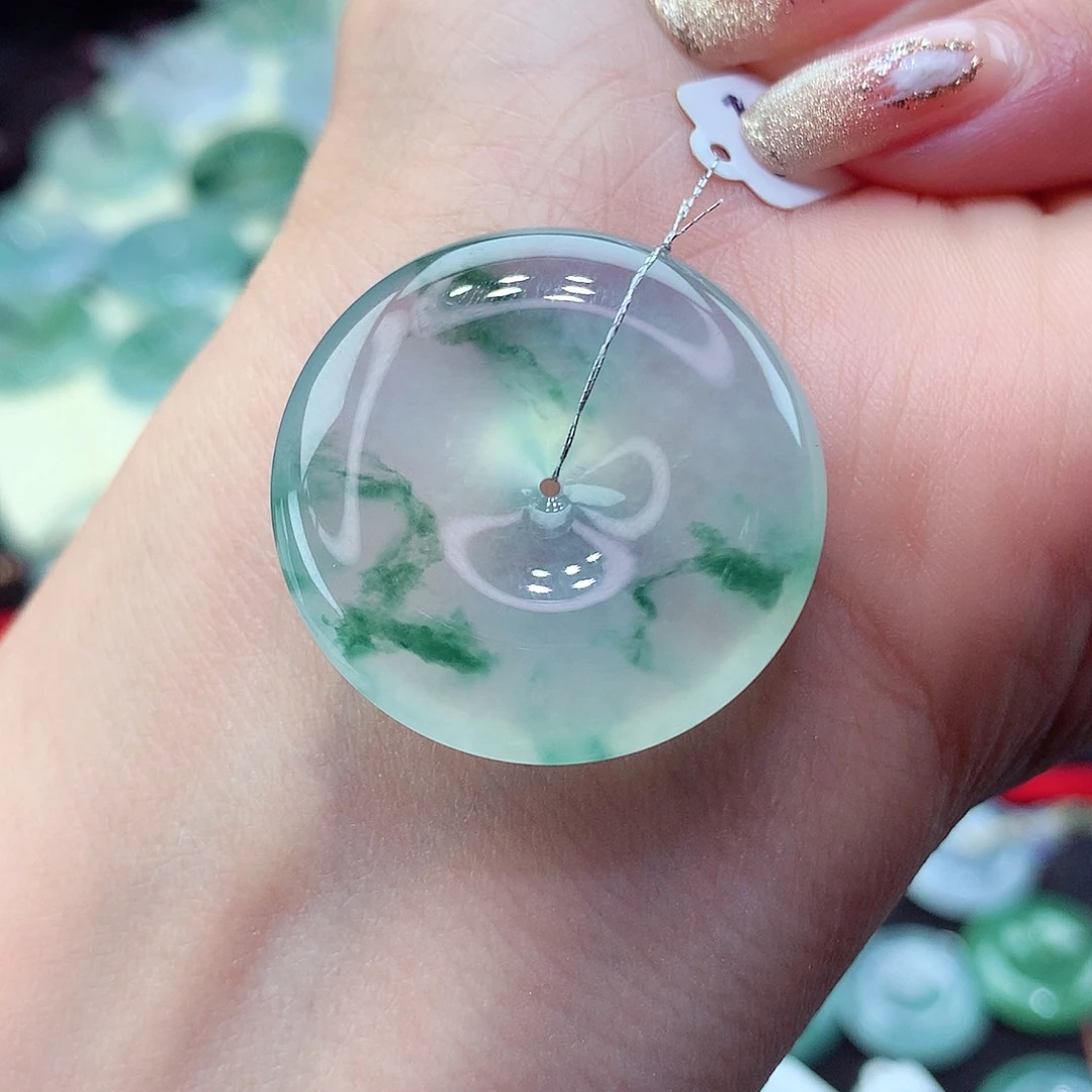 翡翠颈饰未镶嵌44尺寸29.0-6.3