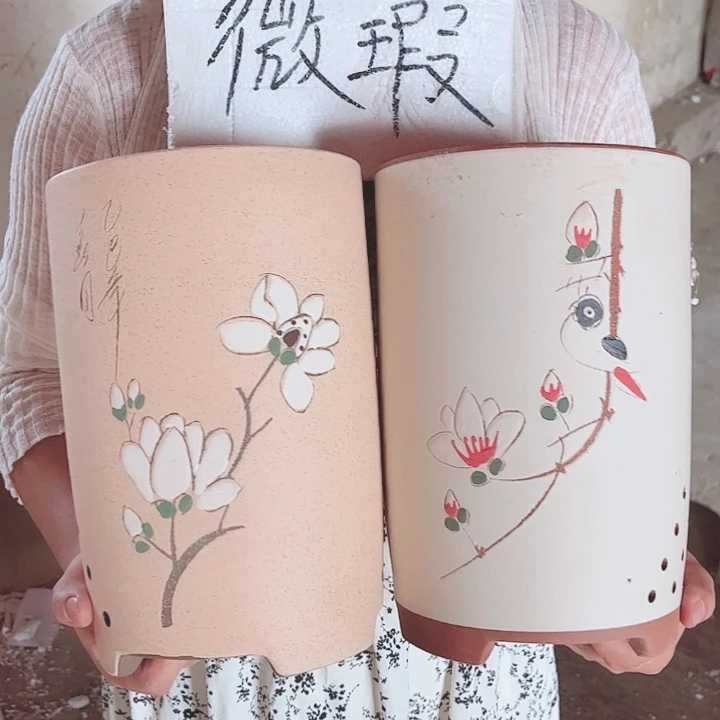 紫砂花盆宜兴紫砂精品花盆