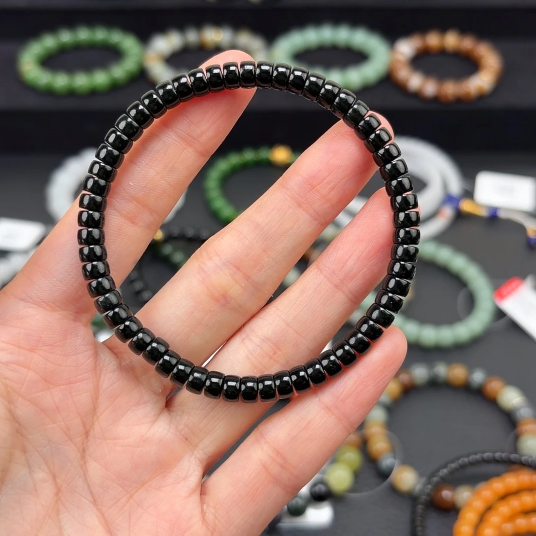 范***～和田玉未镶嵌手链