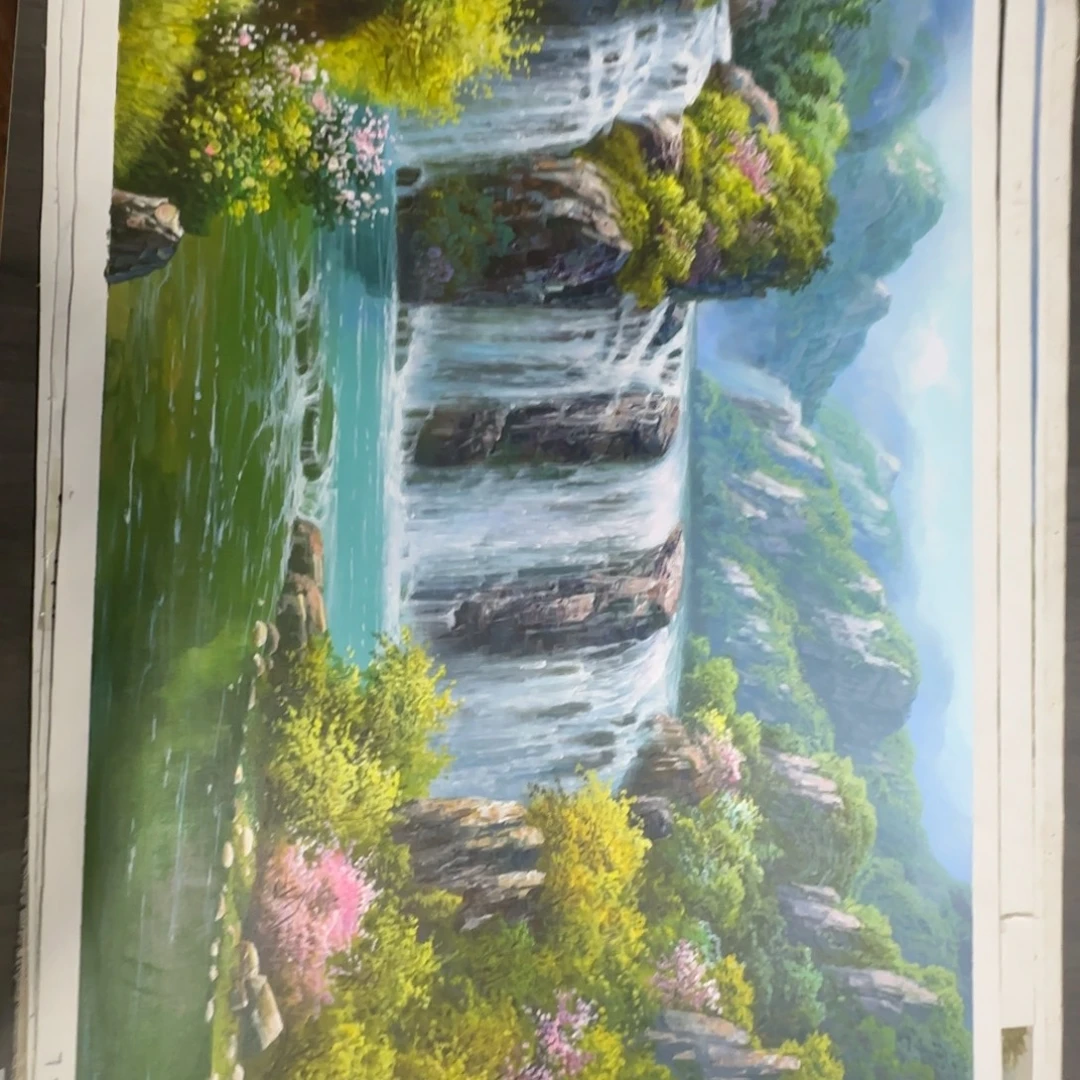 油画加油加油努力加油加油