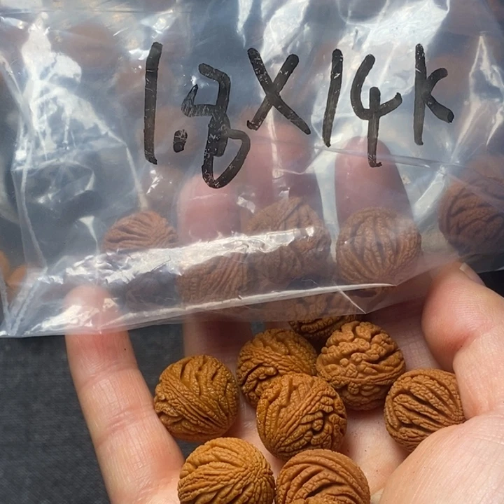 桃核吊坠秦岭山野生桃核