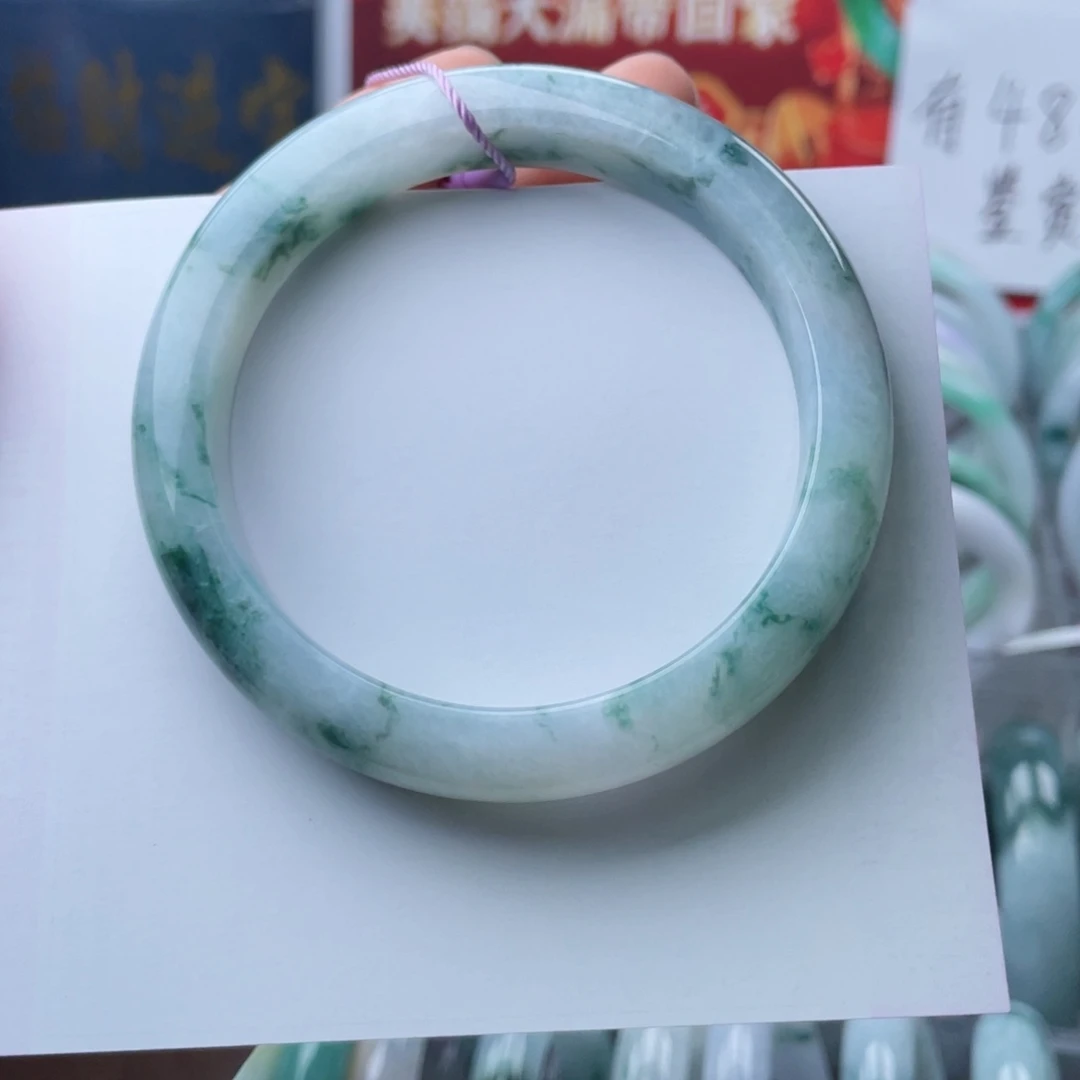 翡翠未镶嵌手镯60