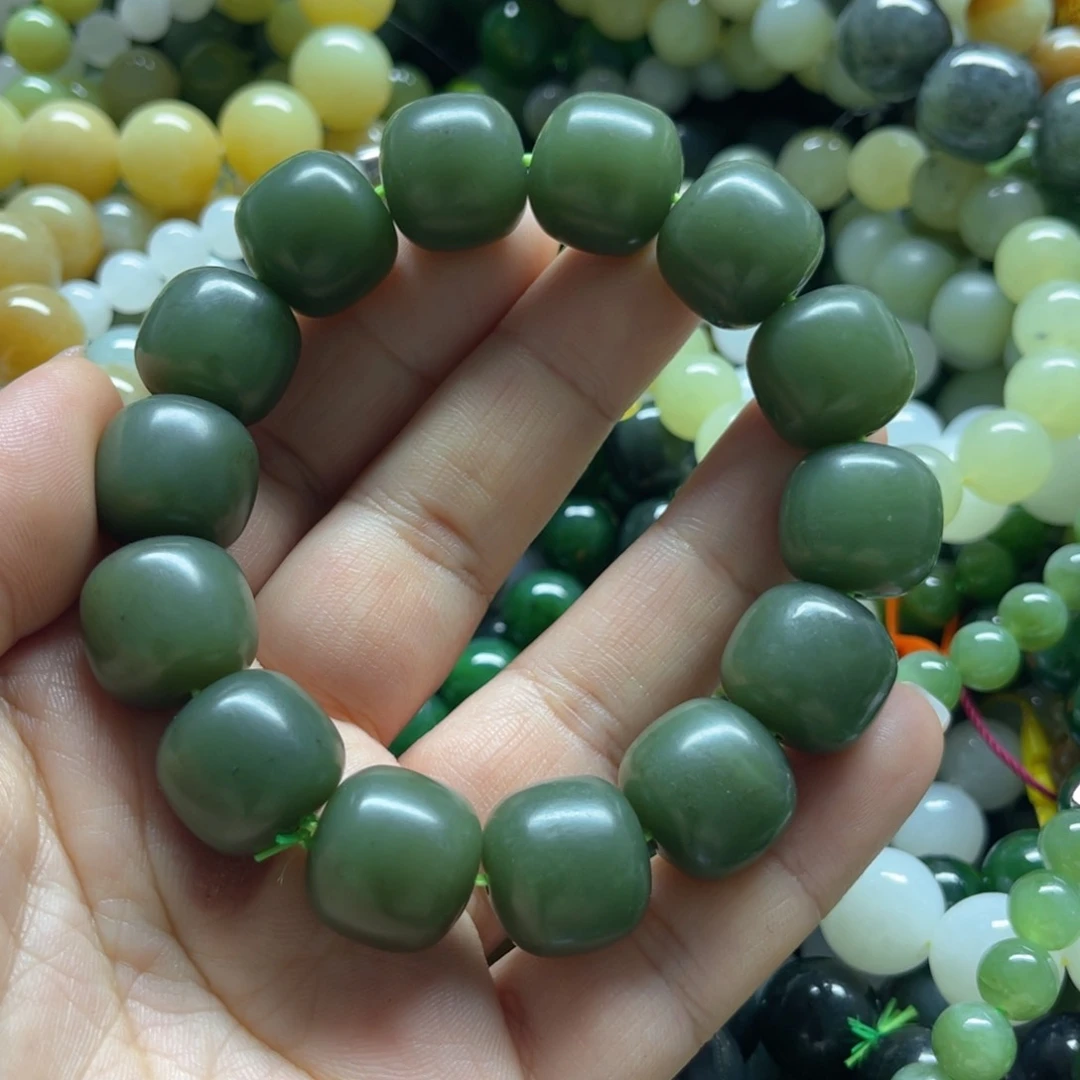 和田玉手链未镶嵌