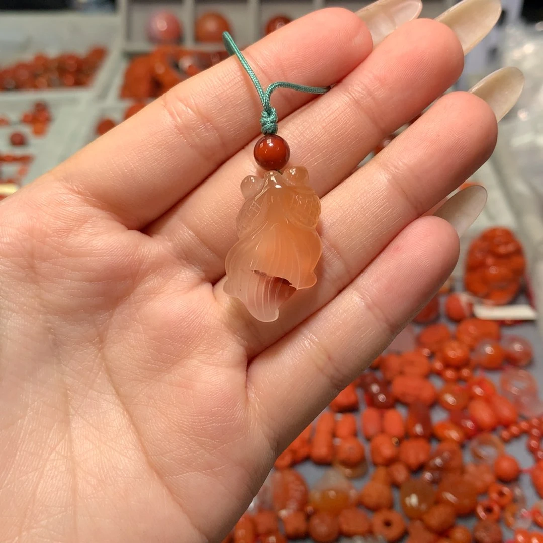 【闪购商品】南红玛瑙挂件未镶嵌