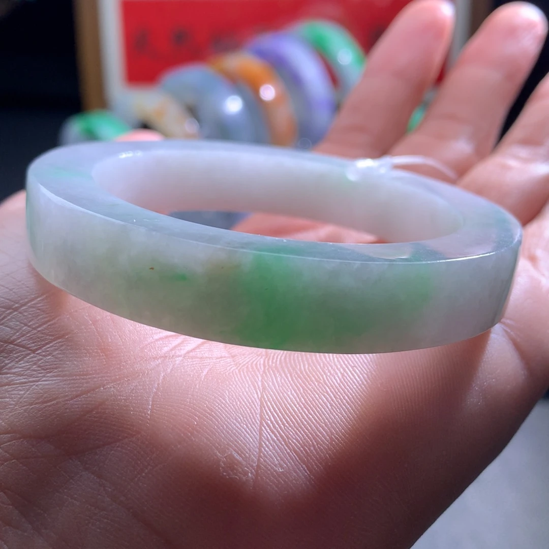 定制翡翠未镶嵌翡翠55-58圈口