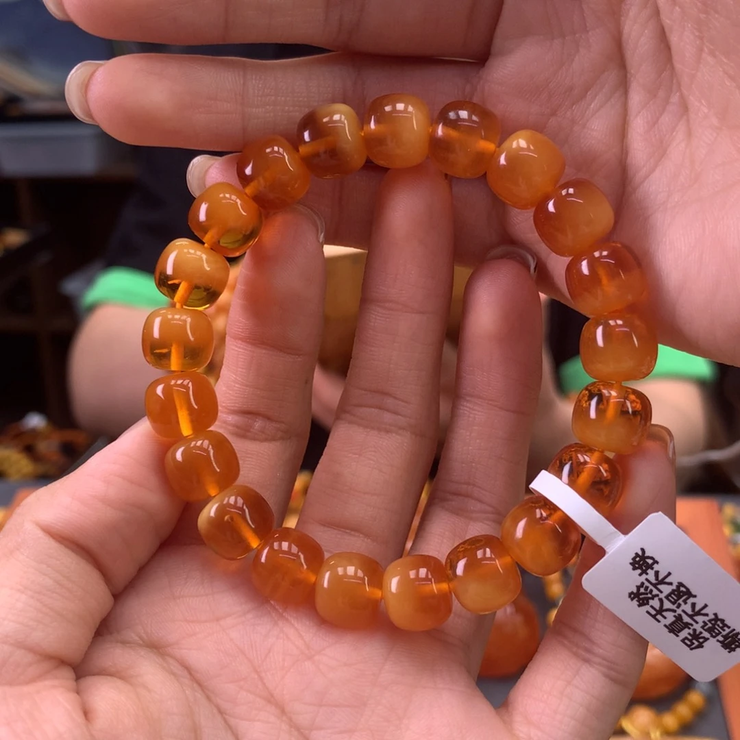 未镶嵌蜜蜡手串天然