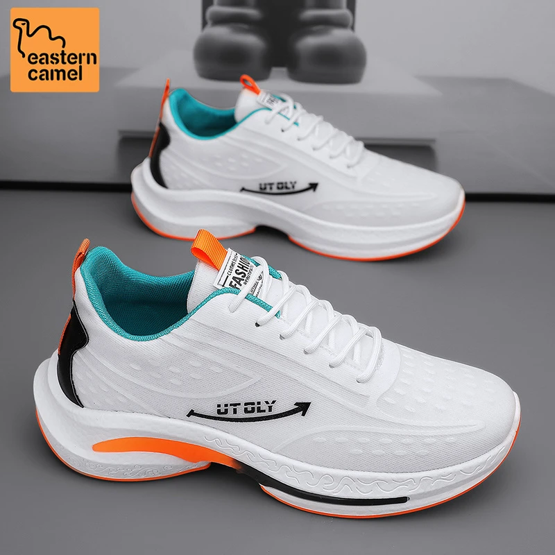 东方骆驼男鞋2025新款秋季软底减震跑步鞋青少年防滑耐磨运动潮鞋
