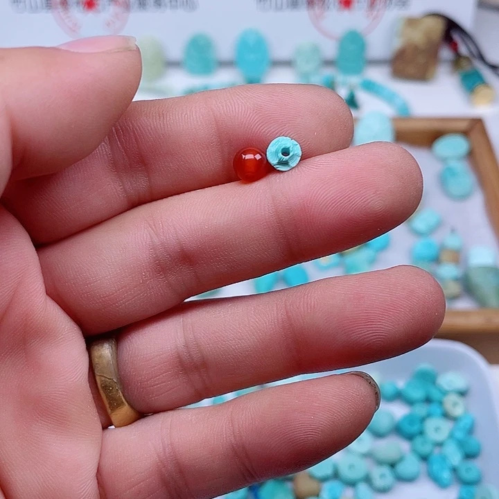 南红玛瑙未镶嵌颈饰262