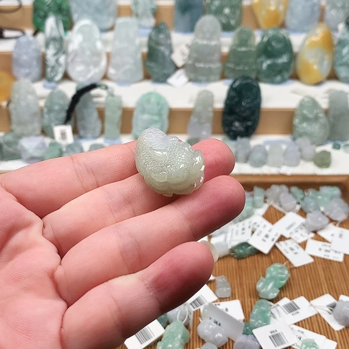 吊坠(不含链)未镶嵌翡翠47三脚金蟾