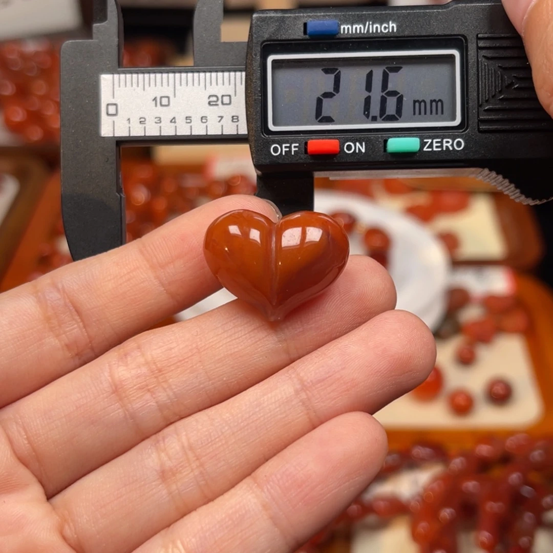 南红玛瑙未镶嵌吊坠(不含链)