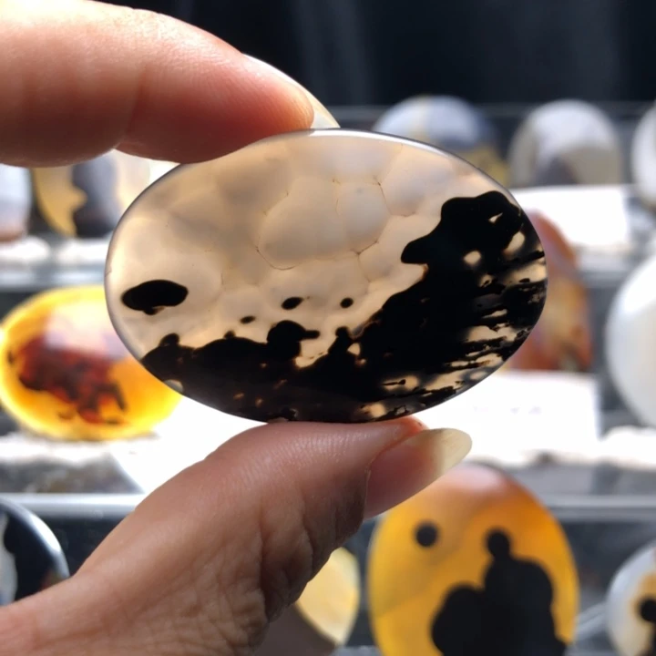 合金玛瑙/玉髓珠宝奇石143