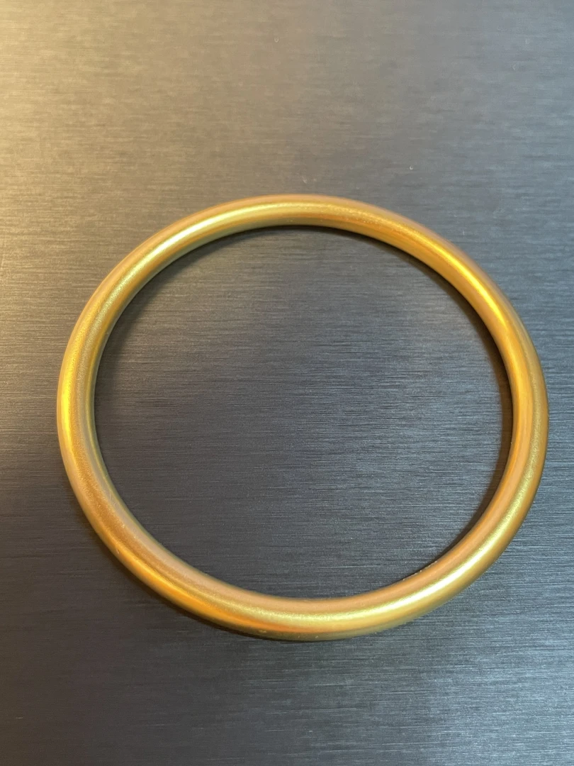 【工厂直销】质检现货经典款K4-4.5M素圈古法防磕碰防氧化精工版本