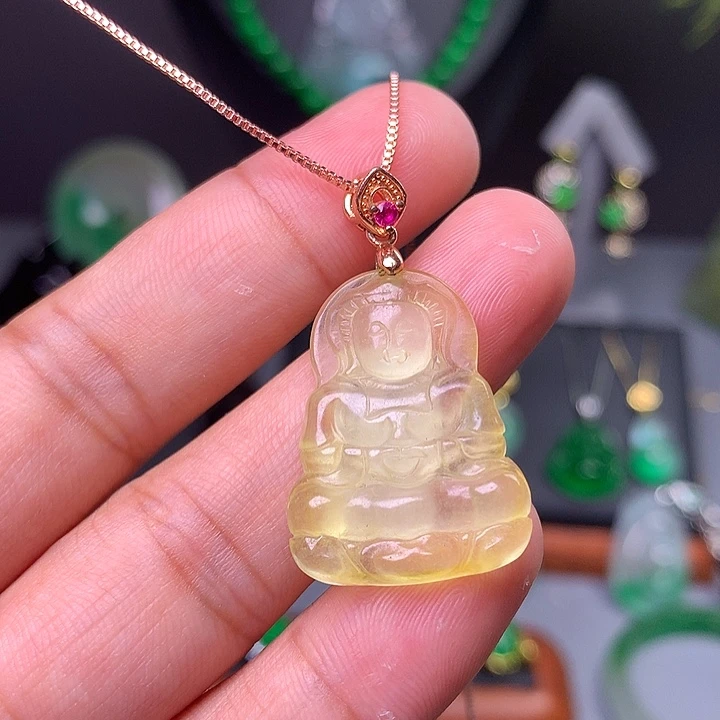 吊坠(赠链)未镶嵌翡翠