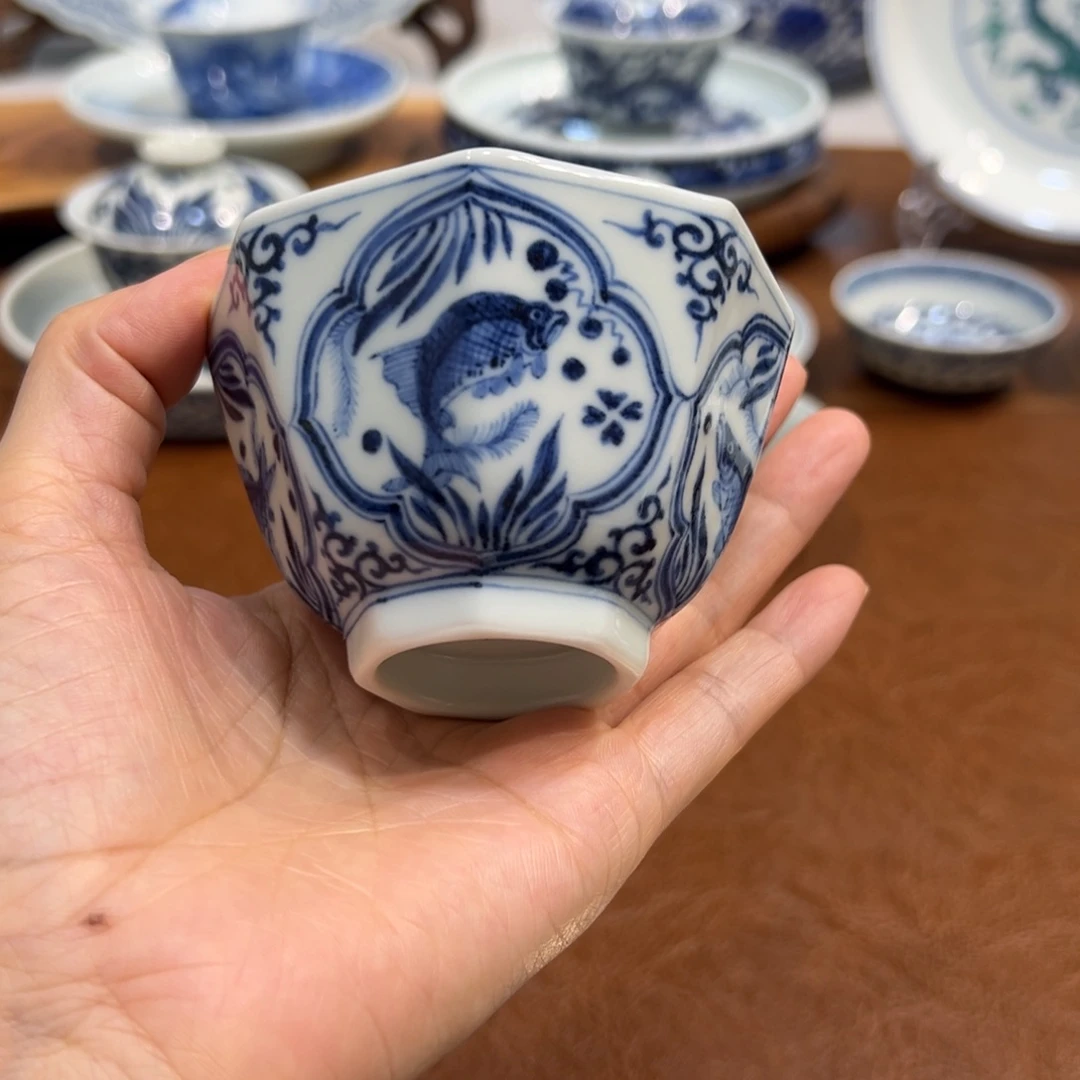 杯子八方鱼藻杯100毫升