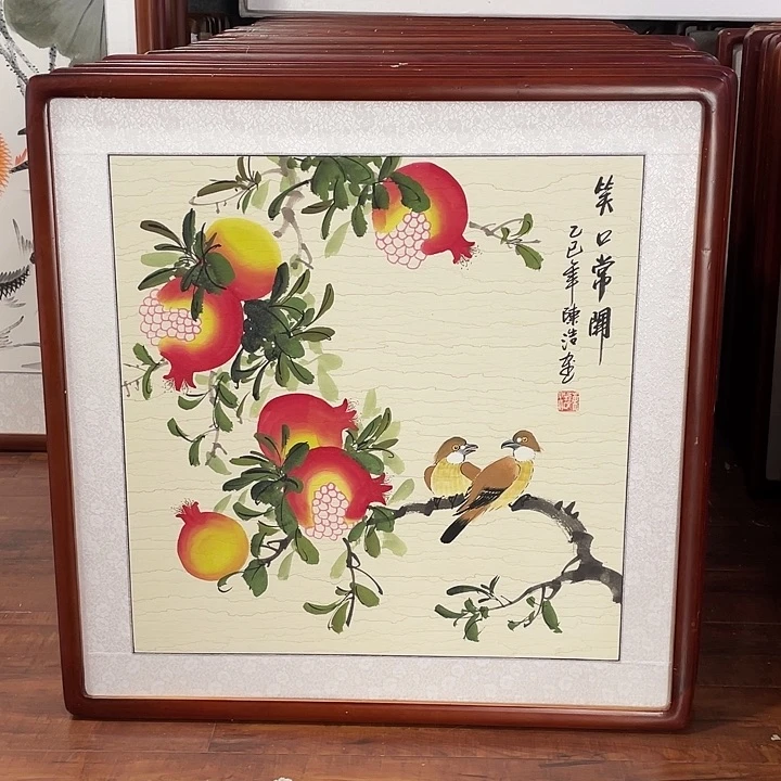 国画带框尺寸63*63厘米