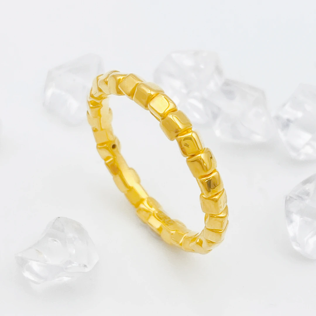 【飘飘严选】足金999 冰糖戒指 1.27 19#