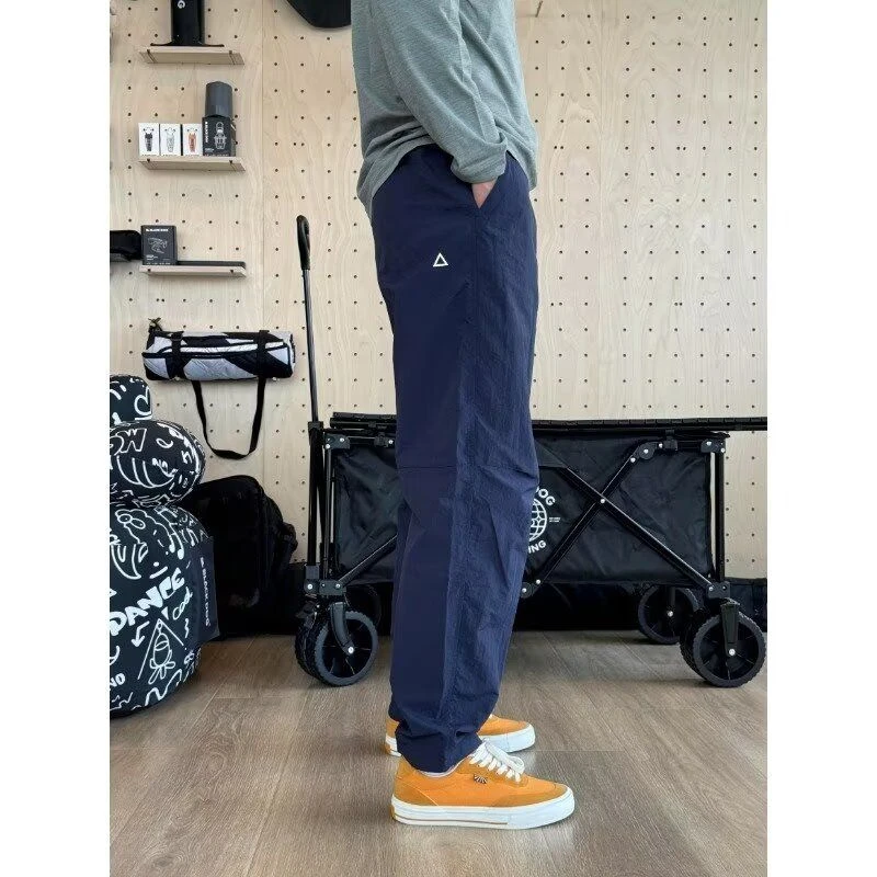 新款宽松休闲裤男韩版潮流百搭裤子夏季薄款阔腿运动长裤港风男裤