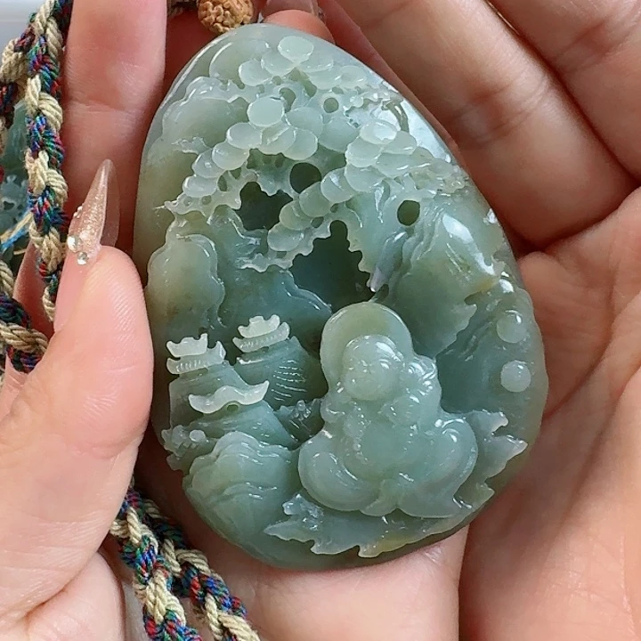 和田玉把件未镶嵌