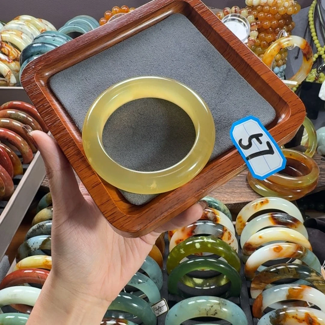 蛇纹石玉合金手镯