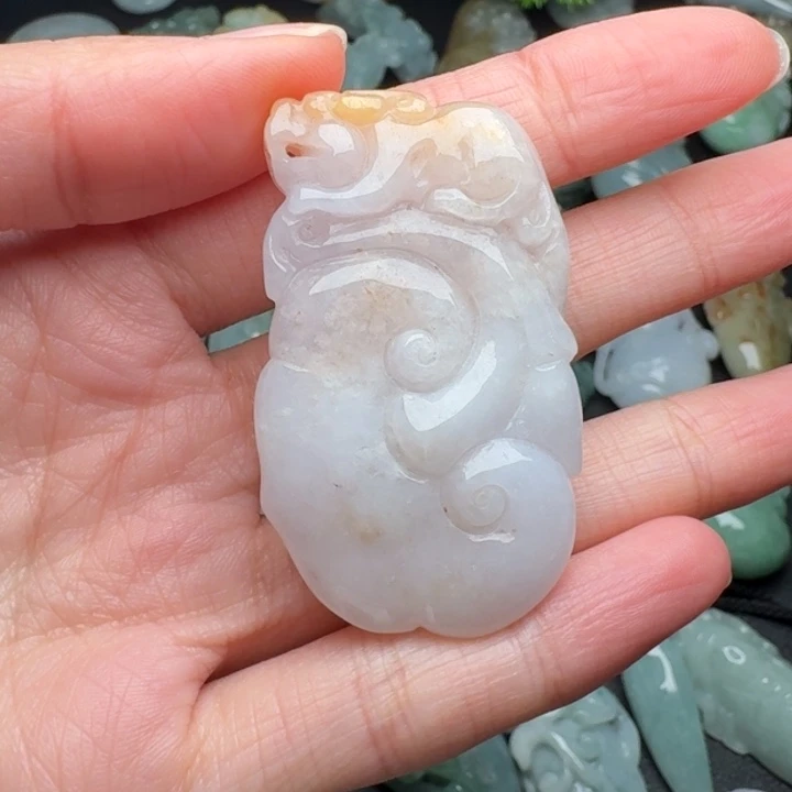 翡翠未镶嵌颈饰吊坠
