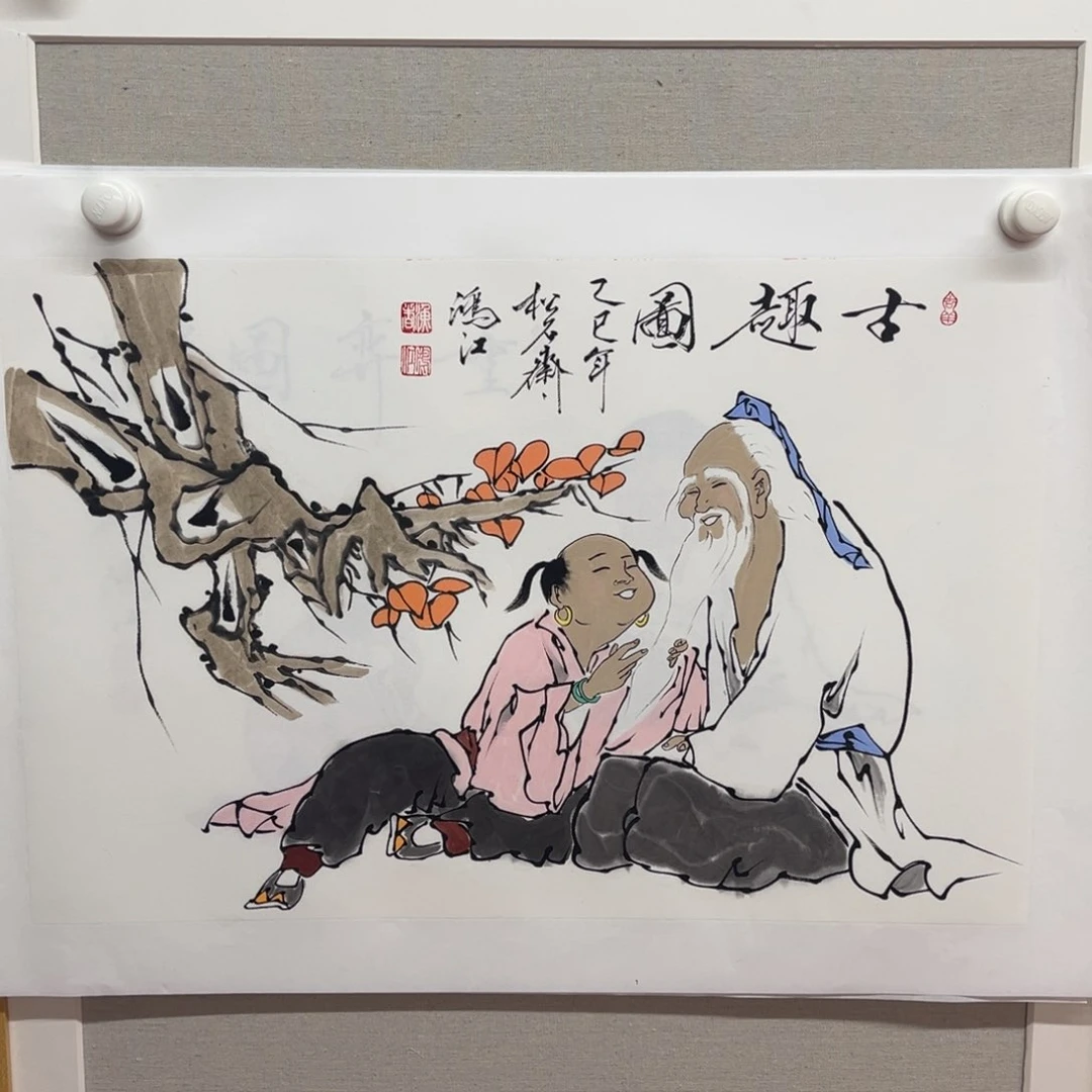 国画陈鸿江老师作品