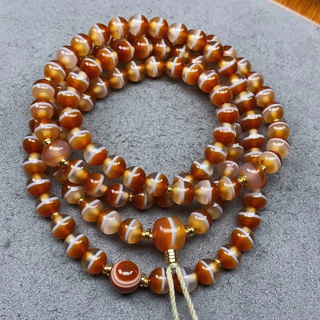 玛瑙/玉髓未镶嵌手链