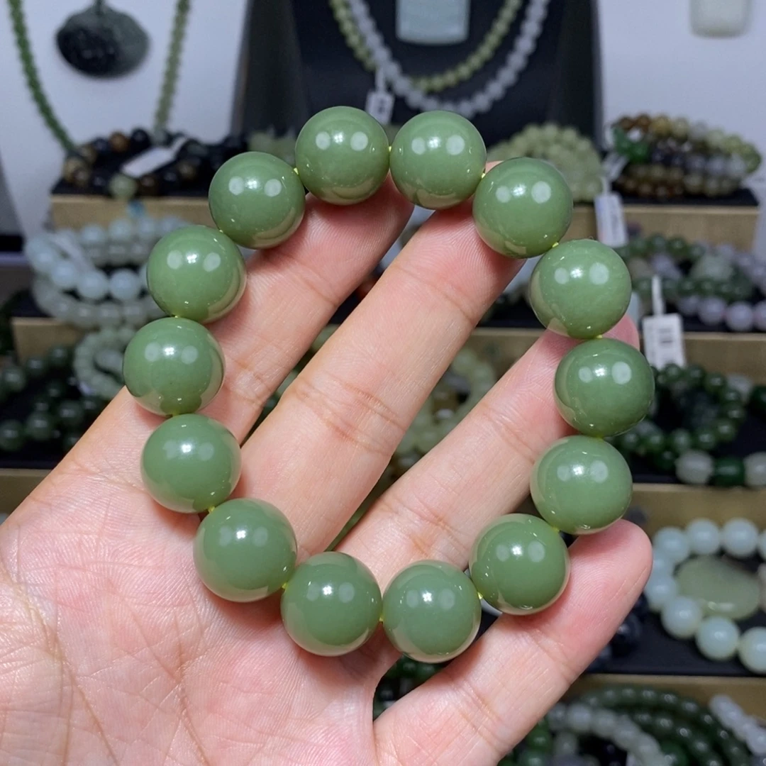 道***蛇手链未镶嵌和田玉