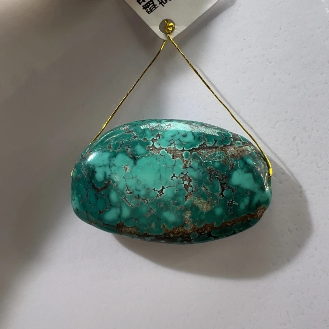 绿松石未镶嵌挂件