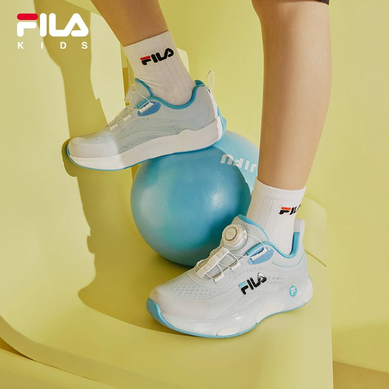 【斐乐儿童运动鞋圣代】2025夏季透气中大童舒适儿童跑鞋K15B422102