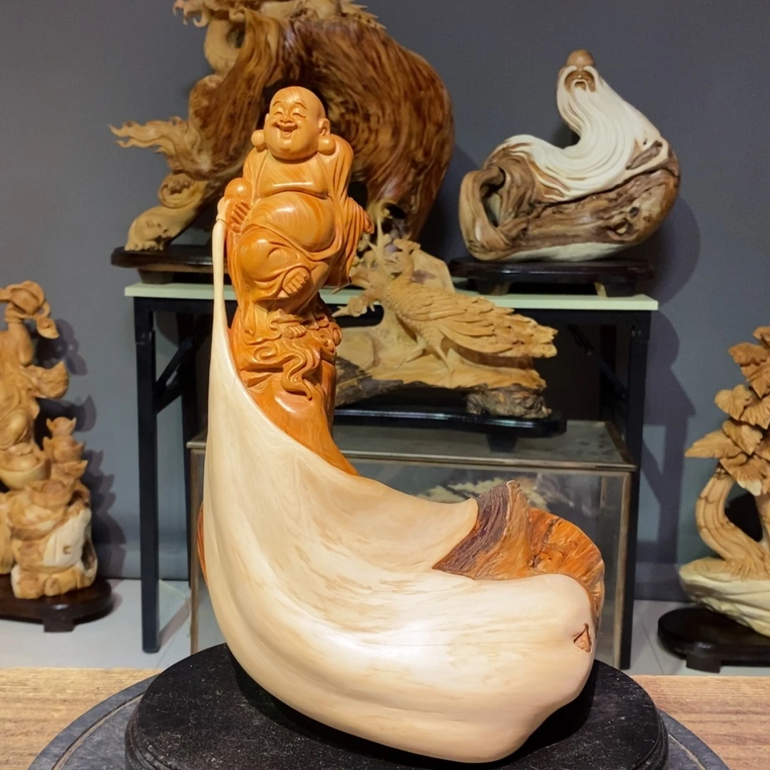 柏木（崖柏）崖柏木雕刻