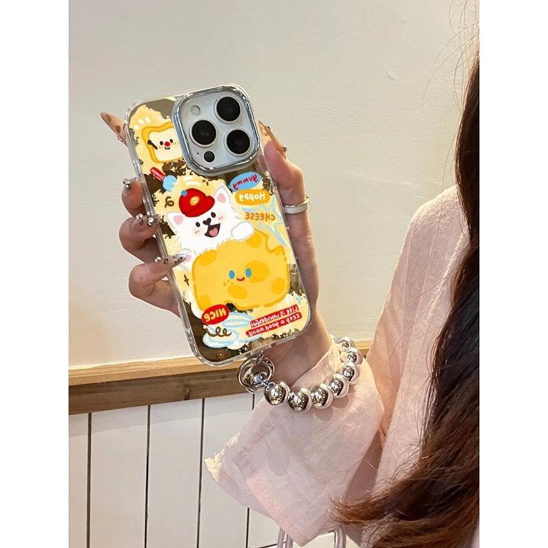 芝士小狗适用苹果16promax手机壳iPhone15镜头全包14pro防摔13/12