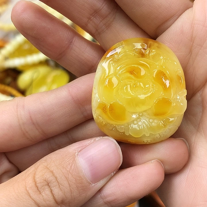 未镶嵌琥珀裸石琥珀蜜蜡