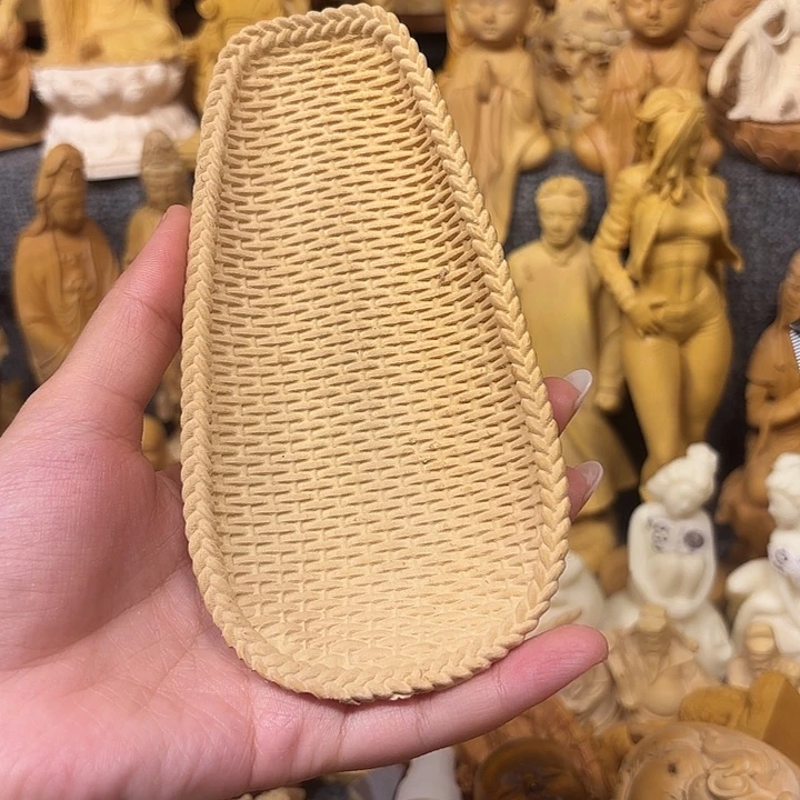 黄杨木黄杨木瑕疵茶则