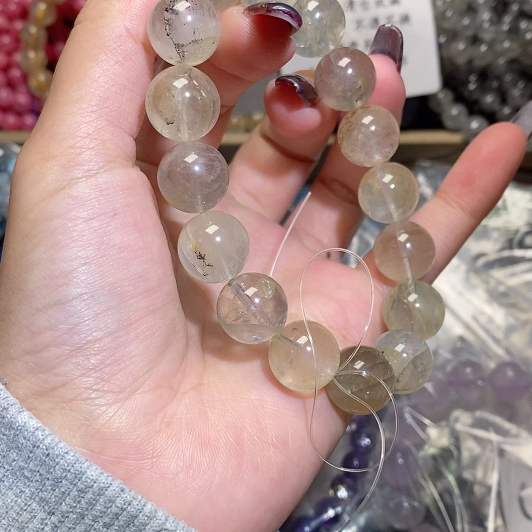 【闪购商品】水晶手链银S925镶嵌小树胶花051