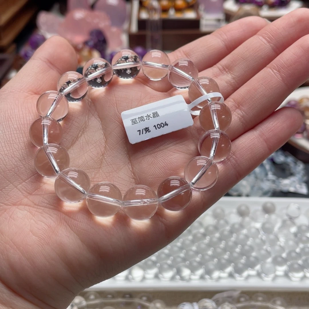 未镶嵌手链水晶12m