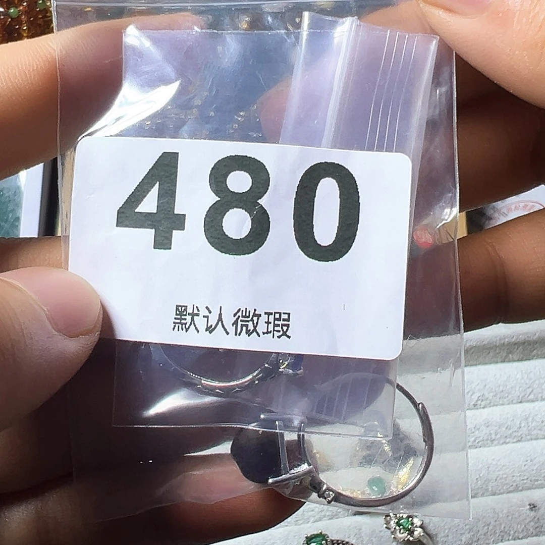 坦桑石戒指银S925镶嵌兔*?