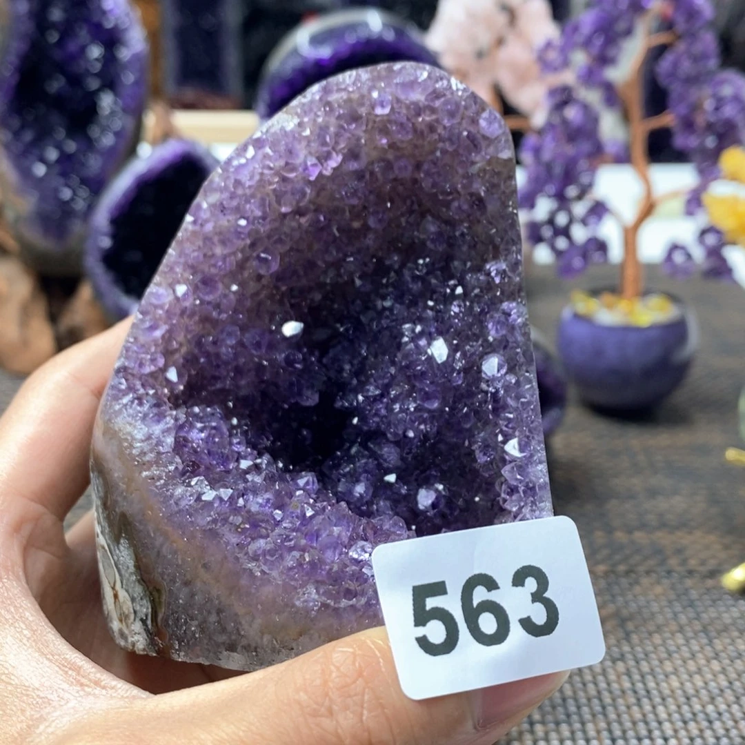 紫晶大型摆件（非配饰）未镶嵌