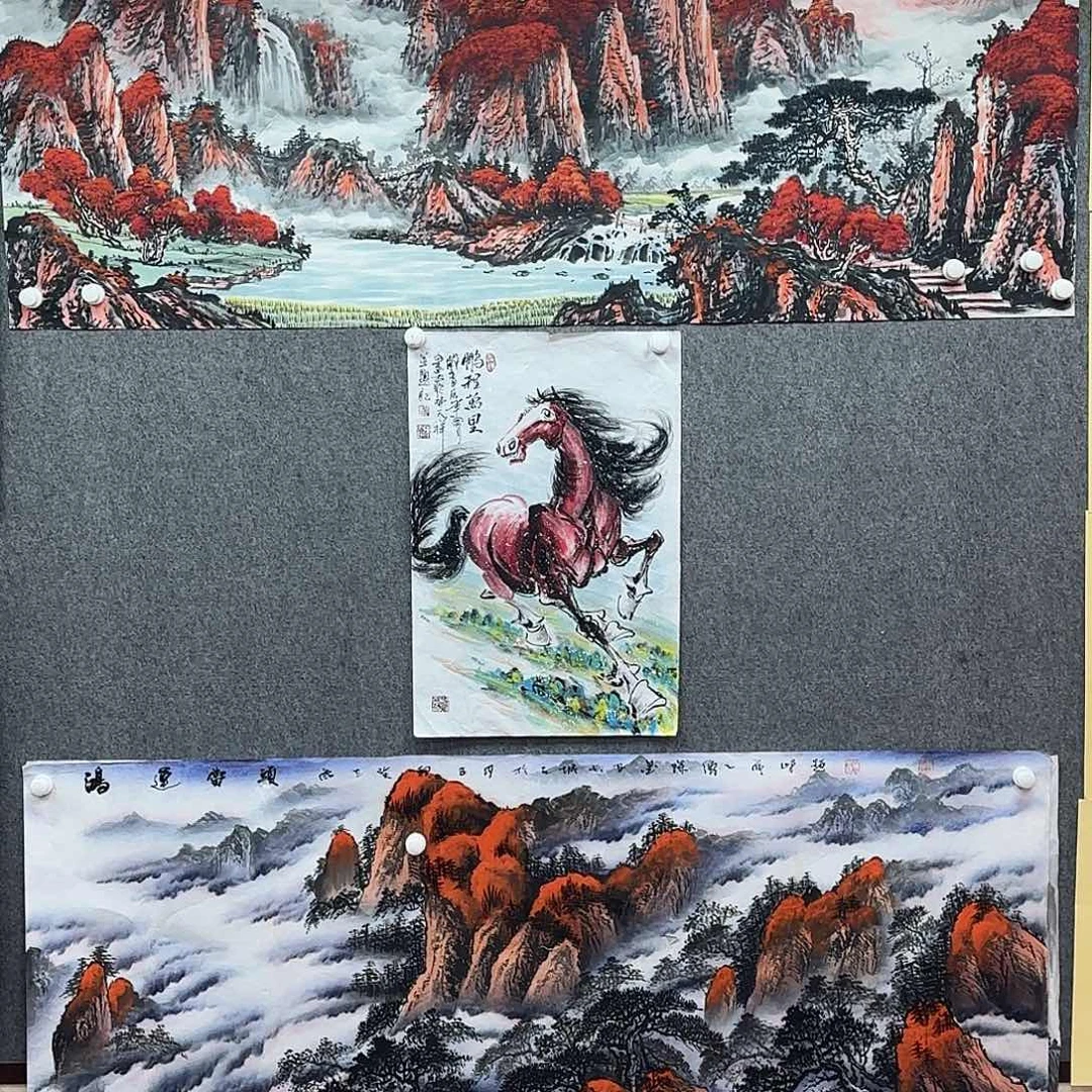 书法书法作品多次参加全国美展