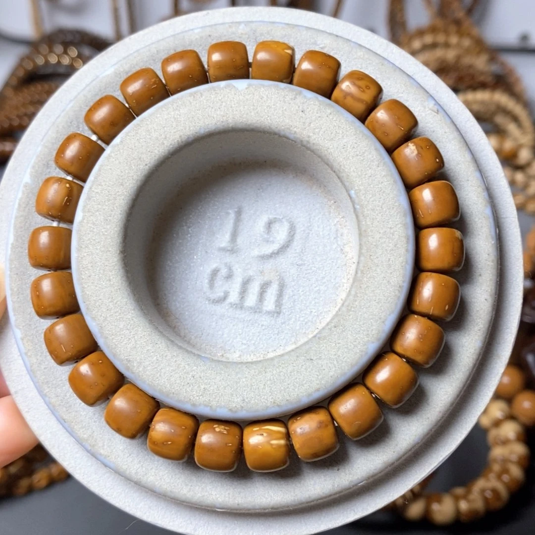 菩提手串/手链紫金鼠返油实心老型8.7