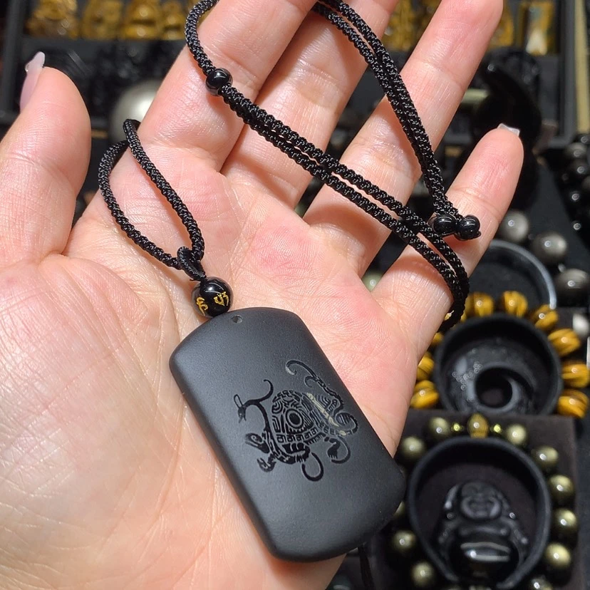 【闪购商品】黑曜岩珠宝奇石未镶嵌陳****?