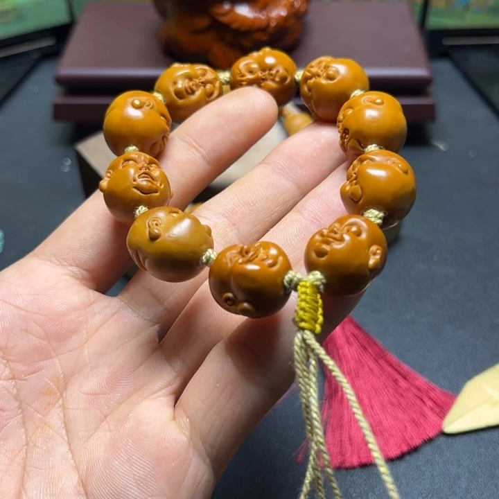 橄榄核手串/手链橄榄核雕百态