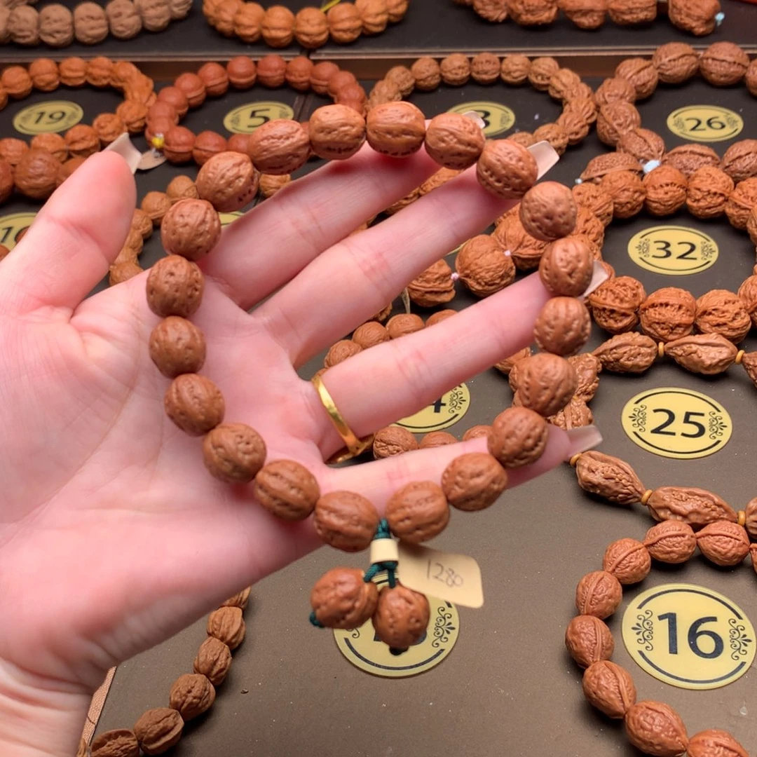 睁***眼手串文玩核桃小粗筋