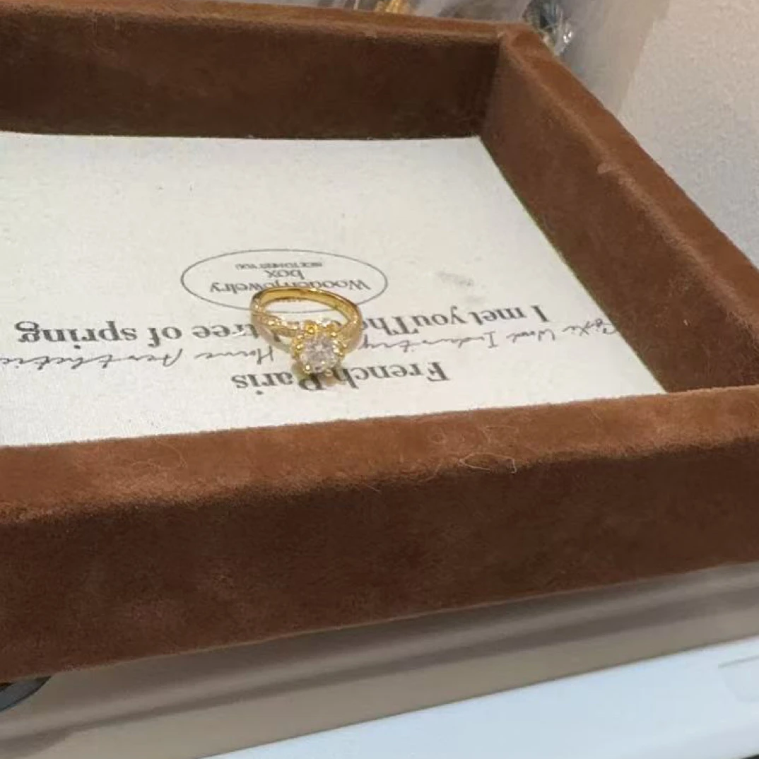 足金精品工艺戒指