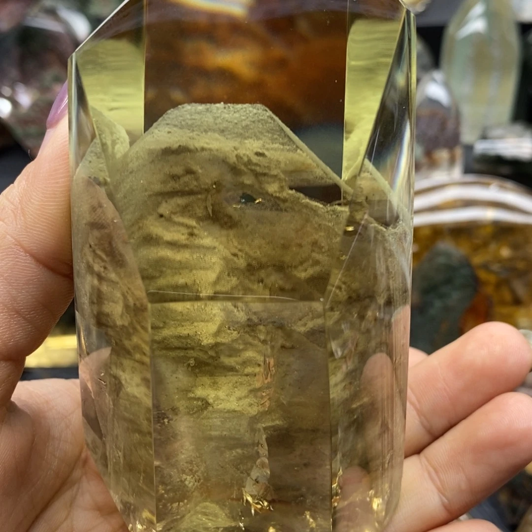 未镶嵌水晶珠宝半成品