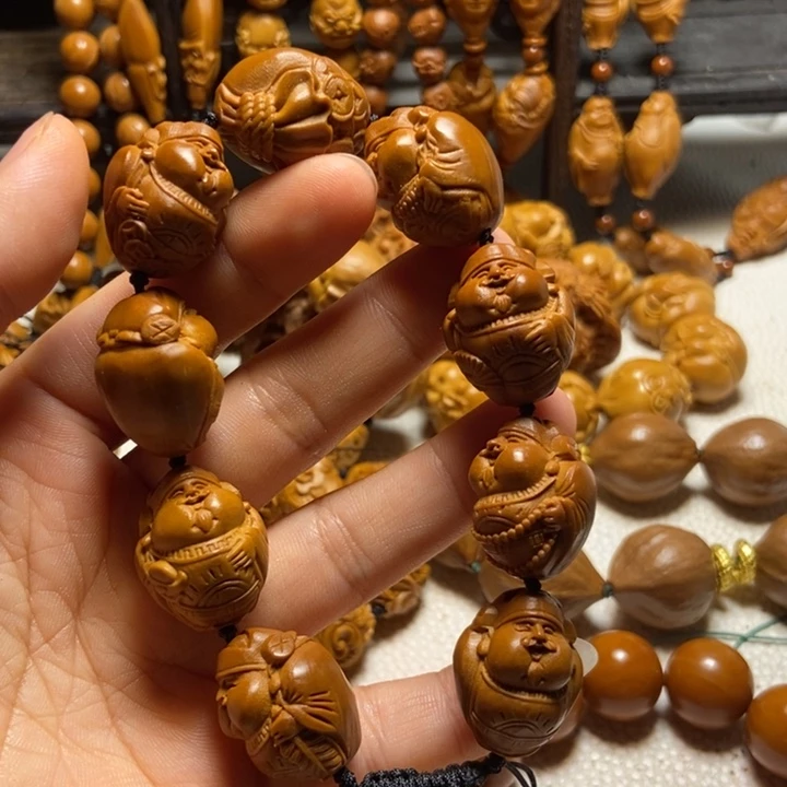 【闪购商品】橄榄核手串/手链灯泡财神