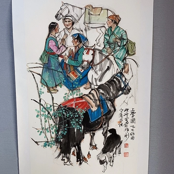 国画亲笔手绘原创