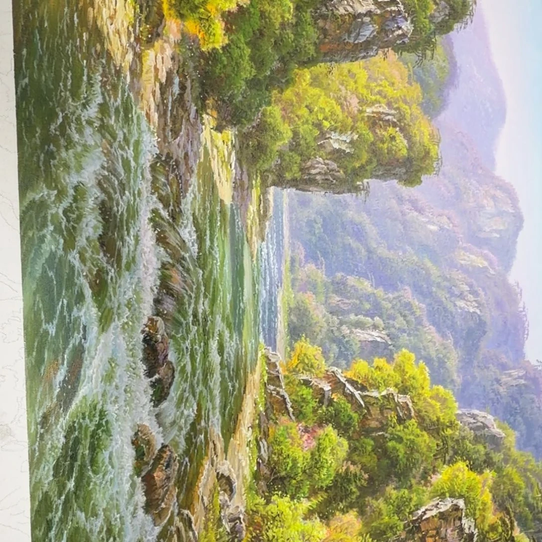 油画在干嘛啊我的天